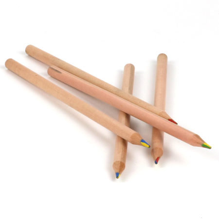 Ökonorm värviline pliiats “Vikerkaar” 4 ühes, ümmargune