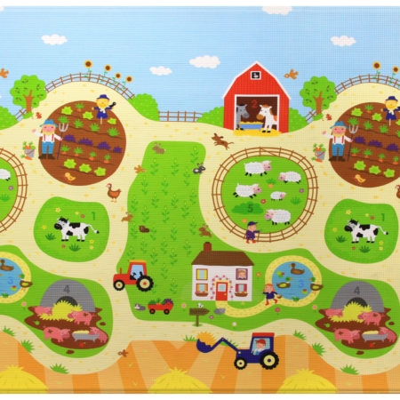 Развивающий игровой коврик Busy Farm L / Baby Care