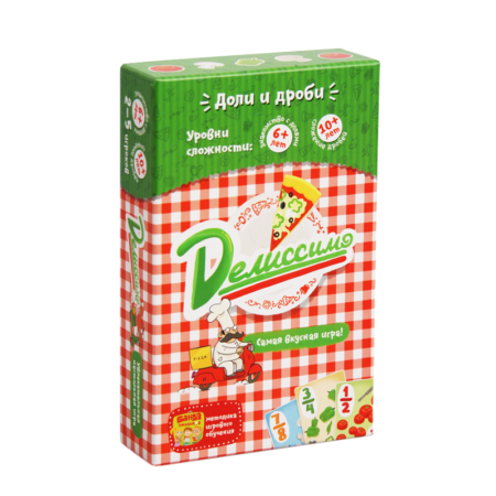 Развивающая настольная игра Делиссимо RU