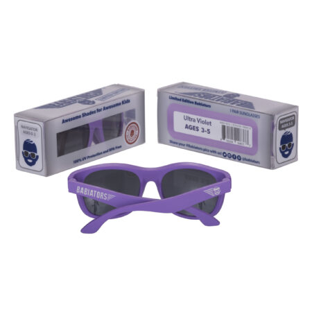 Солнечные очки Babiators Navigator Ultra Violet, Limited edition, 3-5