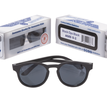 Солнечные очки Babiators Keyhole, Black Ops Black, 0-2