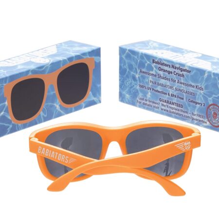 Солнечные очки Babiators Navigator Orange Crush, Limited edition, 3-5