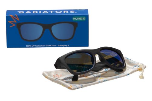Солнечые очки Babiators Polarized Navigator / Jet Black, 0-2