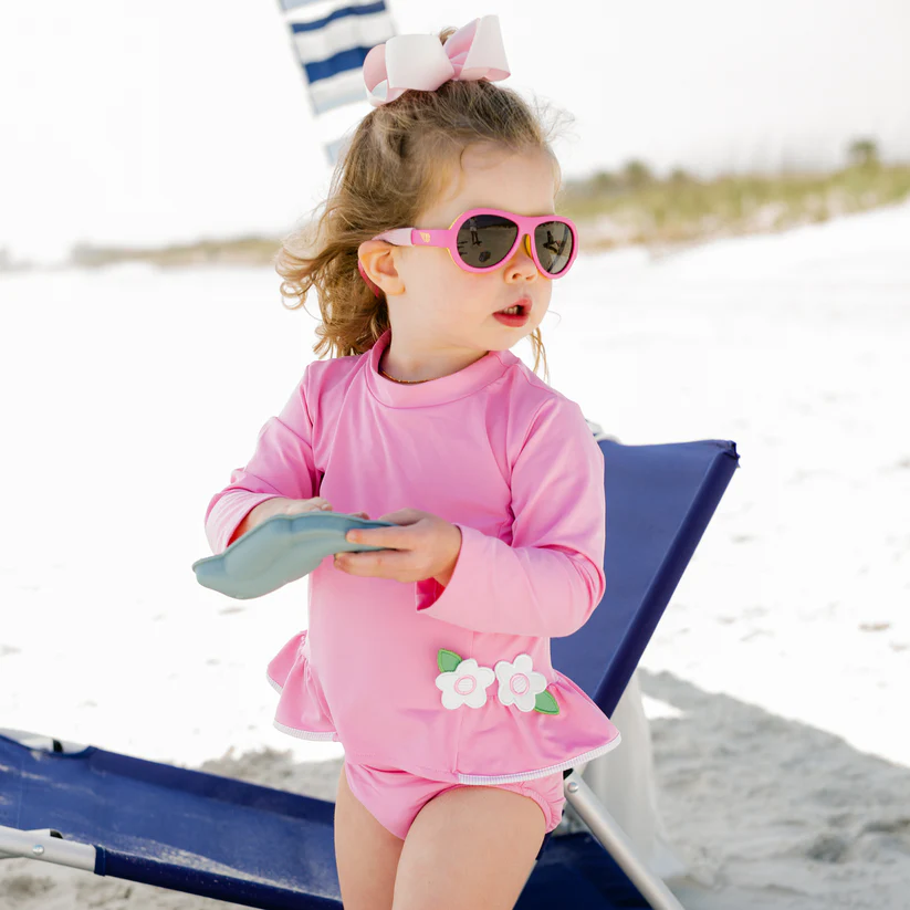 Солнечные очки Babiators Aviator 2-х цветные Pink Lemonade, 3-5a
